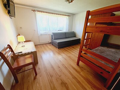 sypialnia apartament na parterze