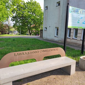 Ławeczka Joanny Chmielewskiej