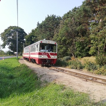 Żuławska Kolej Dojazdowa - przystanek SZTUTOWO