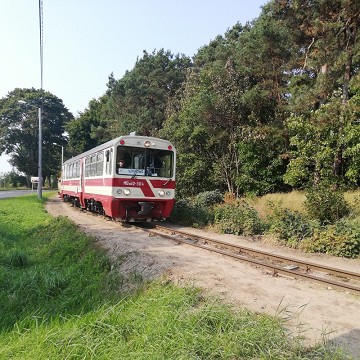 Żuławska Kolej Dojazdowa - przystanek JUNOSZYNO