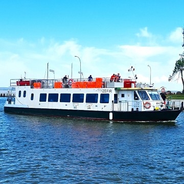 Tramwaj Wodny Linia S3 Krynica-Tolkmicko/Frombork m/s ZEFIR