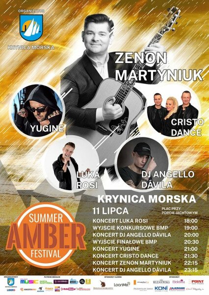 SUMMER AMBER FESTIVAL W KRYNICY MORSKIEJ ☀️