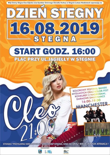 W piątek Dzień Stegny - koncert Cleo, festiwal kolorów i baniek mydlanych