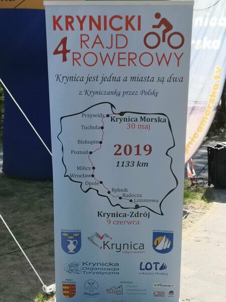 V Krynicki Rajd Rowerowy   - zapraszamy na start