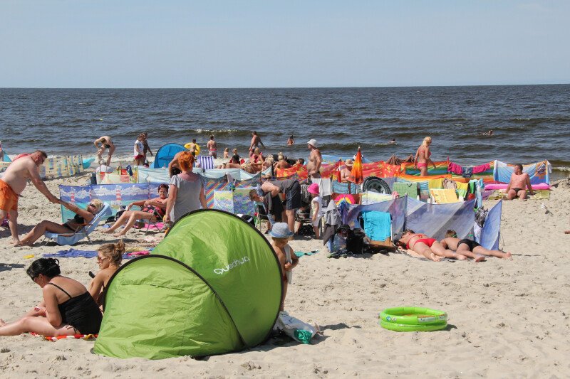 Spędź gorące dni w wodach Bałtyku