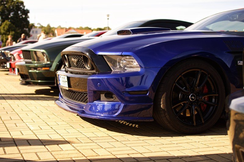 Fotorelacja ze zlotu "PRZYSTANEK PÓŁNOC - ZLOT FORD MUSTANG"