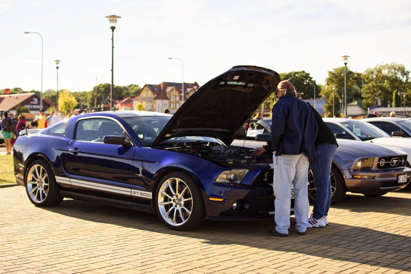 Fotorelacja ze zlotu "PRZYSTANEK PÓŁNOC - ZLOT FORD MUSTANG"