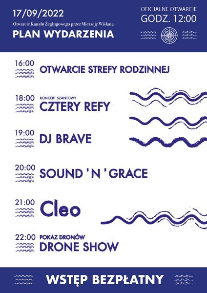 Cleo, Sound'n'Grace, Drone Show oraz inne atrakcje z okazji sobotniego otwarcia