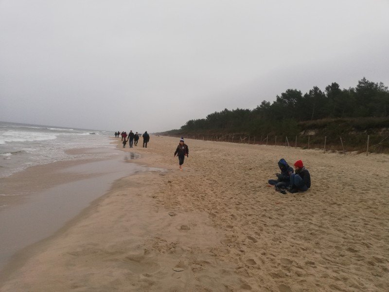 W listopadowy długi weekend licznie odwiedziliście Mierzeję Wiślaną