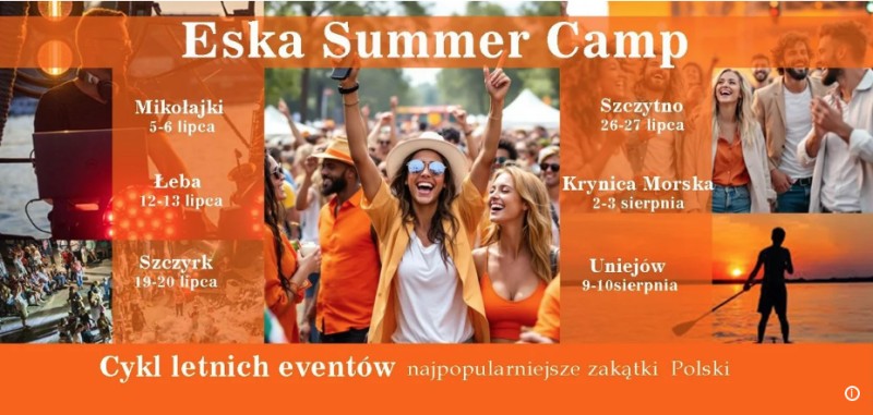 ESKA Summer Camp w Krynicy Morskiej