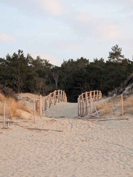 Cisza, pusta plaża i przepiękna natura. Zobacz jak pięknie w marcu na plaży.