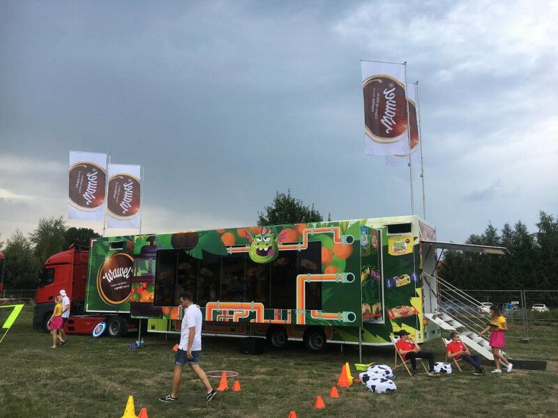 Słodki Wawel Truck podbił serce mieszkańców Stegny