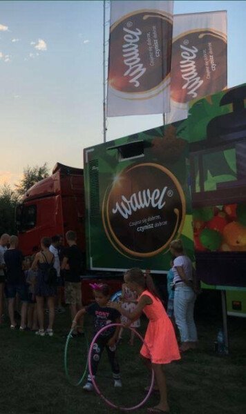 Słodki Wawel Truck podbił serce mieszkańców Stegny