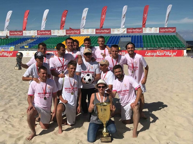 HEMAKO Sztutowo Mistrzem Polski w Beach Soccer 