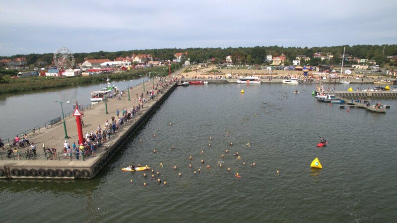 FOTORELACJA TRIATHLON KRYNICA MORSKA