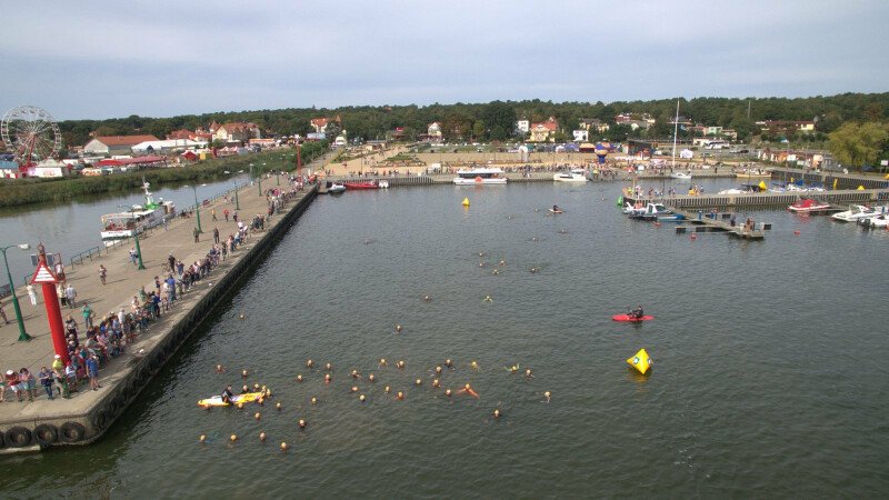 FOTORELACJA TRIATHLON KRYNICA MORSKA