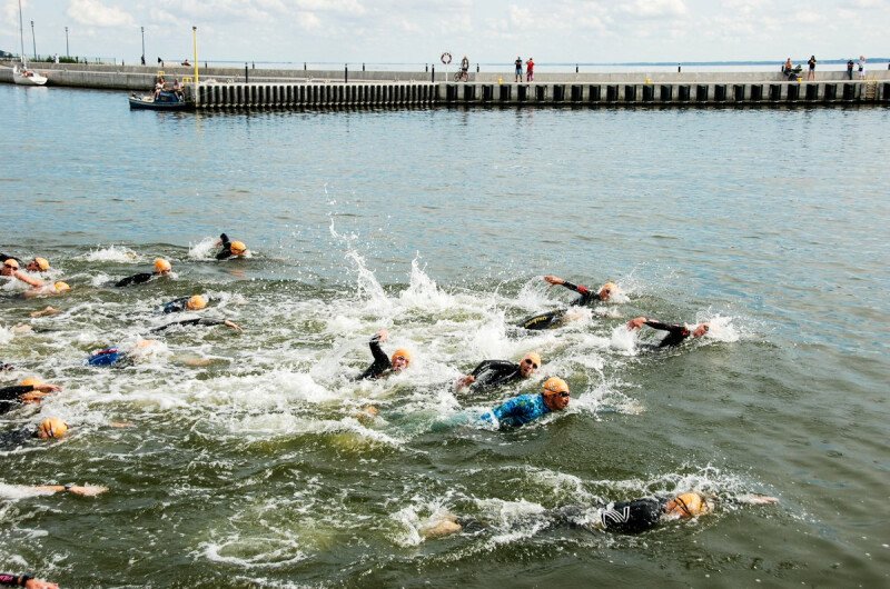 FOTORELACJA TRIATHLON KRYNICA MORSKA