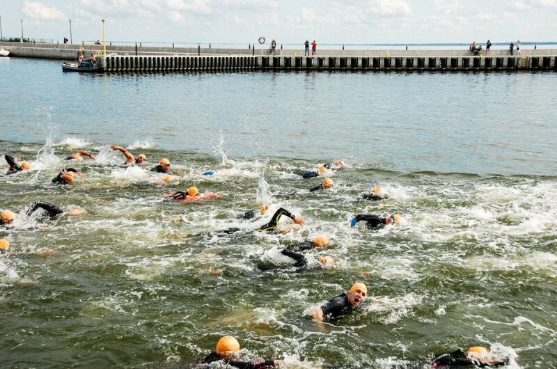 FOTORELACJA TRIATHLON KRYNICA MORSKA