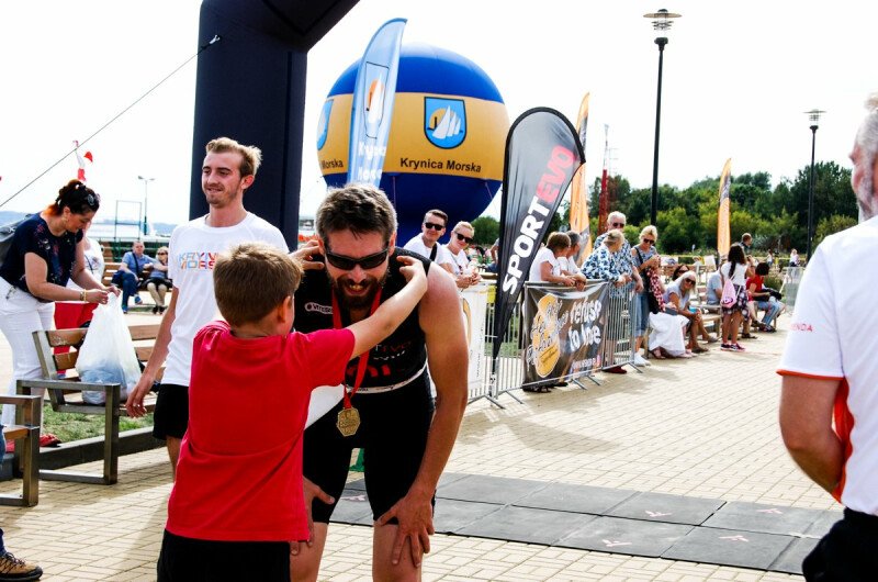 FOTORELACJA TRIATHLON KRYNICA MORSKA