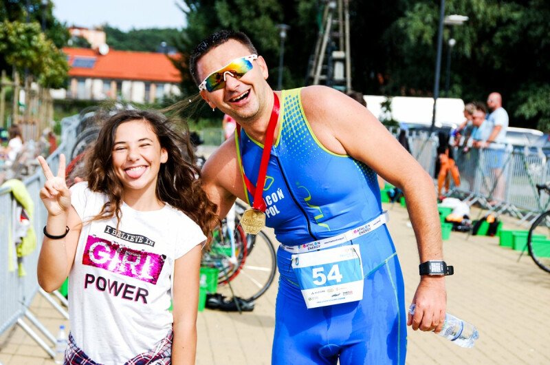 FOTORELACJA TRIATHLON KRYNICA MORSKA