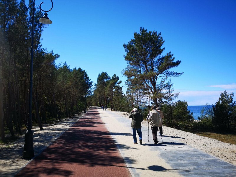 Nadmorska promenada w Krynicy Morskiej już otwarta! 