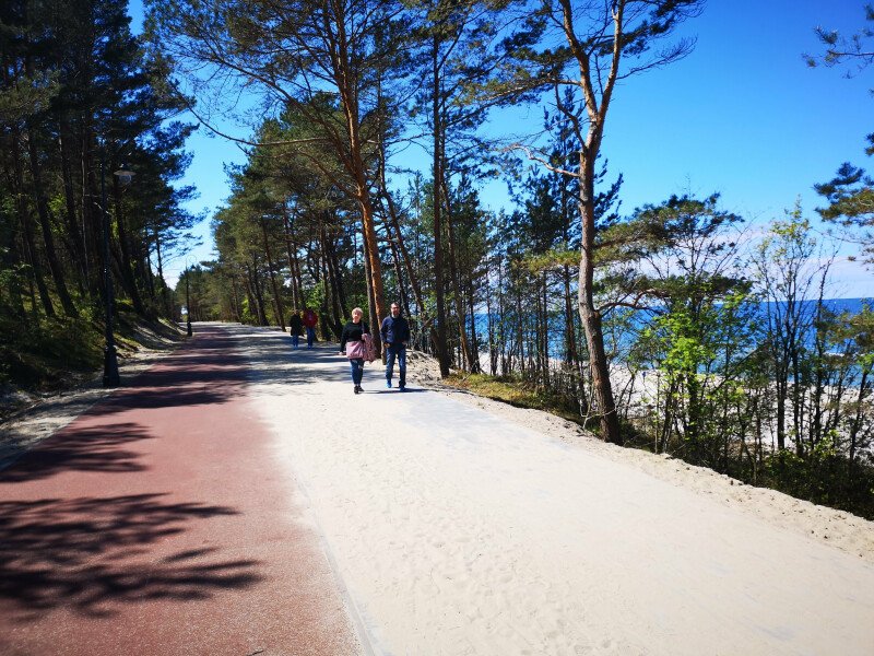 Nadmorska promenada w Krynicy Morskiej już otwarta! 