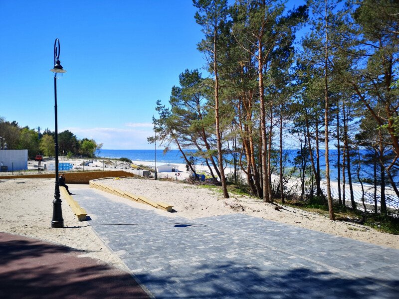 Nadmorska promenada w Krynicy Morskiej już otwarta! 