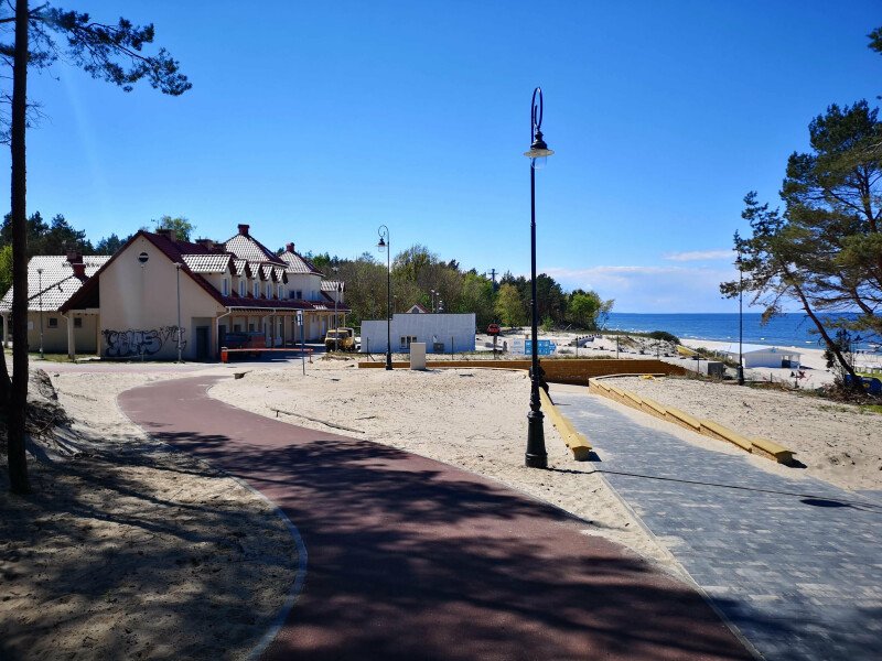 Nadmorska promenada w Krynicy Morskiej już otwarta! 