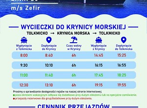 Wycieczko do Krynicy z Tolkmicka