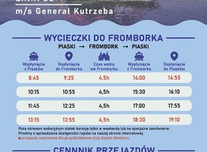 Wycieczka z Piasków do Fromborka